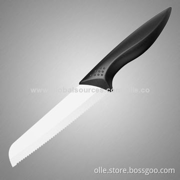 Healthy Serrated Blade Ceramic Bread Knife